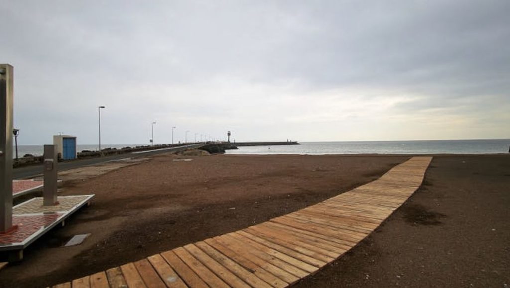 Arena volcánica de La Caleta, Haría (Lanzarote)
