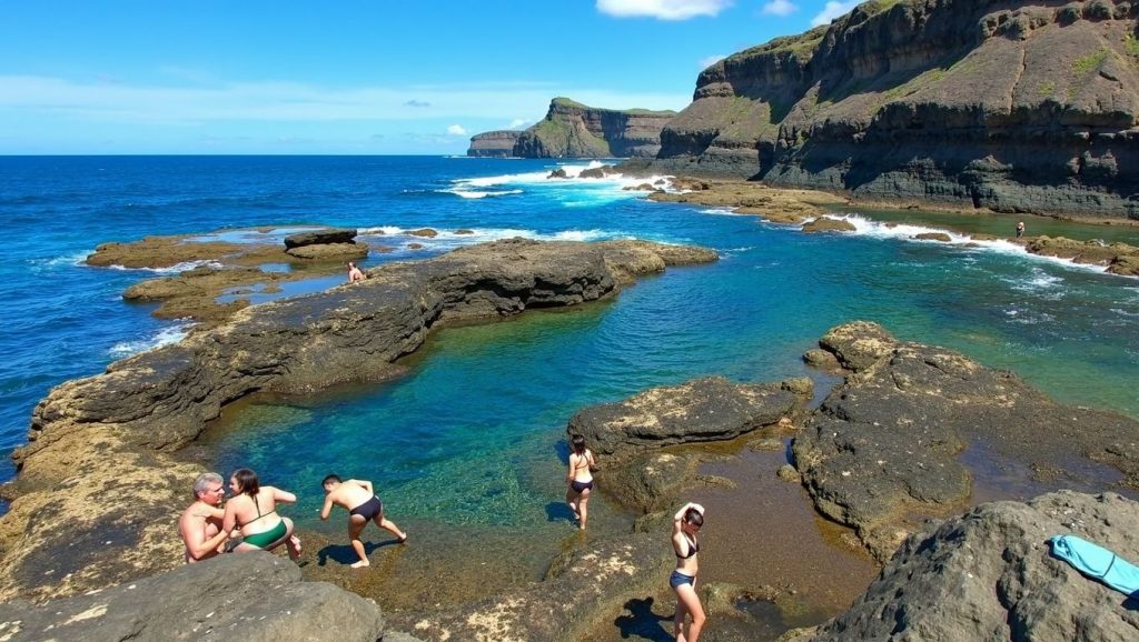 Aguas de La Caleta en Adeje (Tenerife)