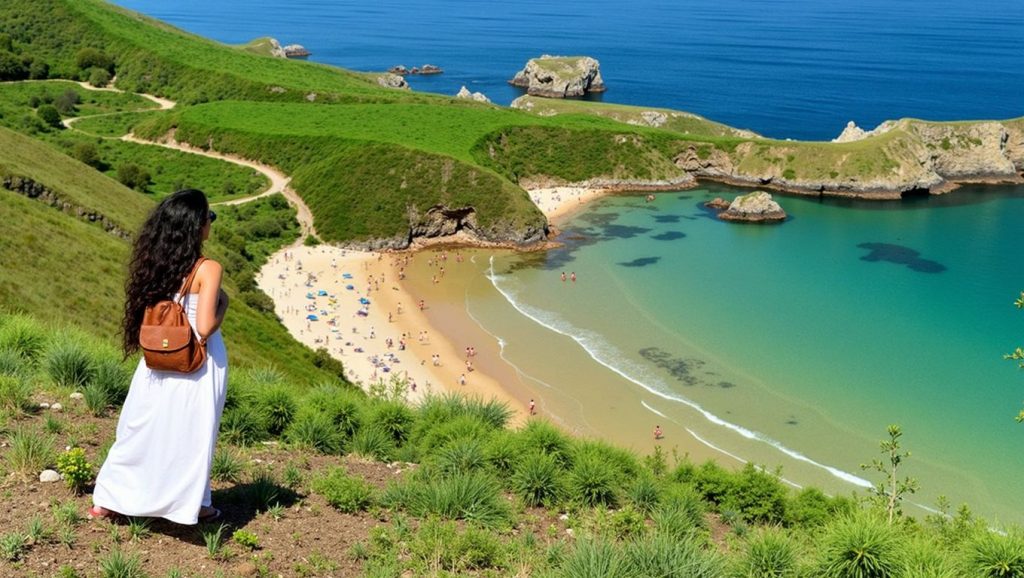Entorno natural de La Nixón en Asturias