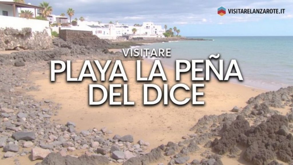 Panorámica de La Peña del Dice, Lanzarote