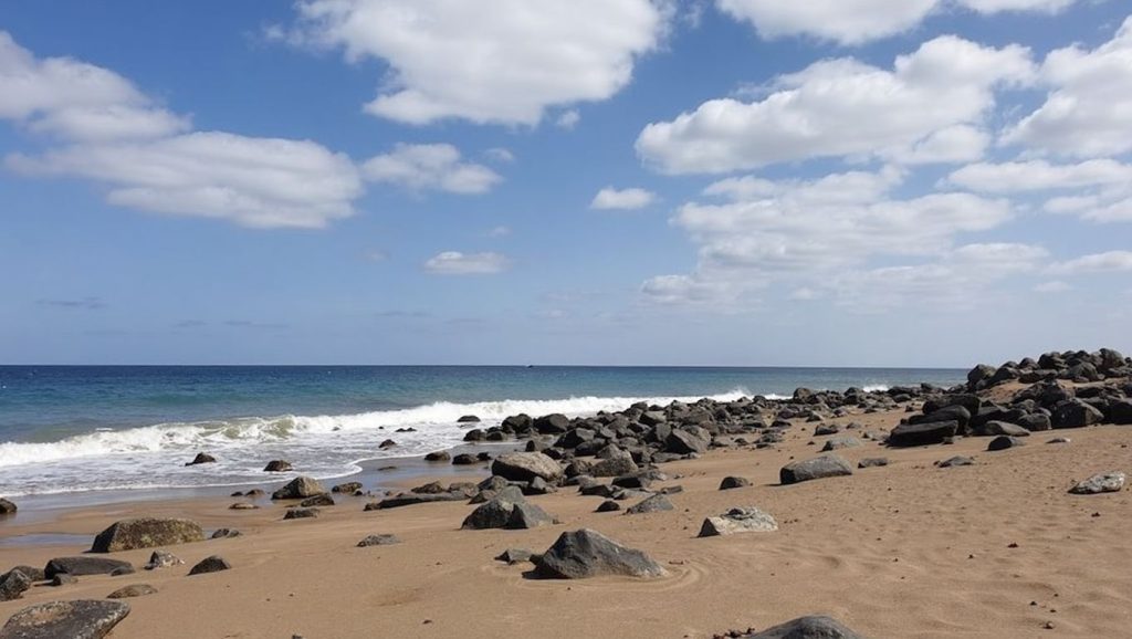 Arena volcánica de La Peña del Dice, San Bartolomé (Lanzarote)