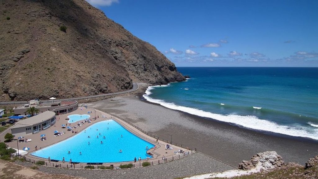 Arena de La Raja, Vallehermoso (La Gomera)