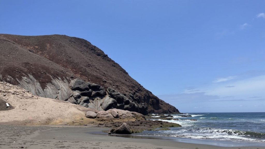 Aguas de La Tejita en Alajeró (Tenerife)