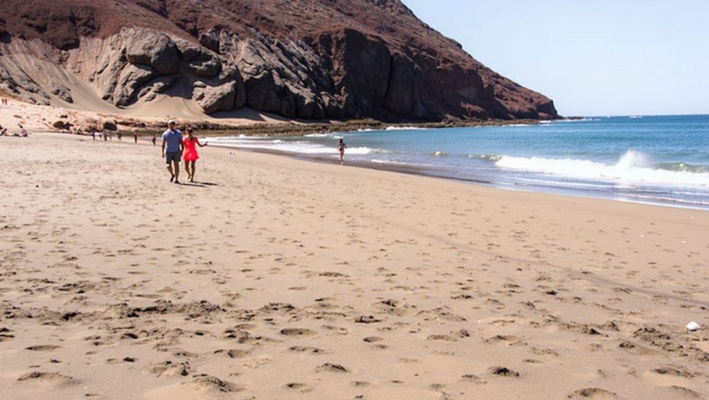 Entorno natural de La Tejita en Tenerife