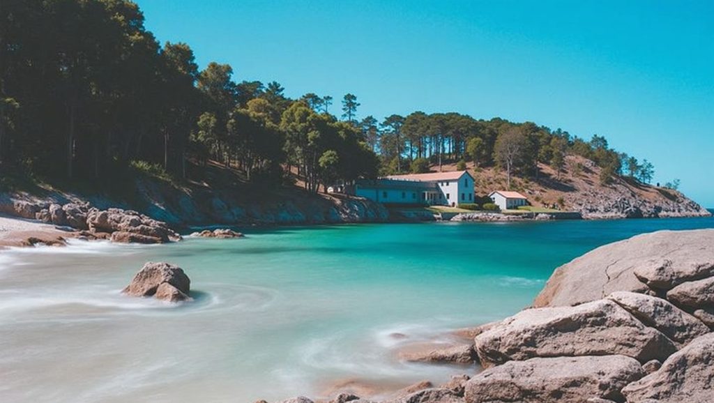 Entorno natural de Landre en Pontevedra