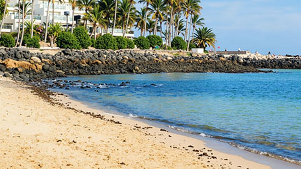 Arena volcánica de Las Cucharas, Arrecife (Lanzarote)