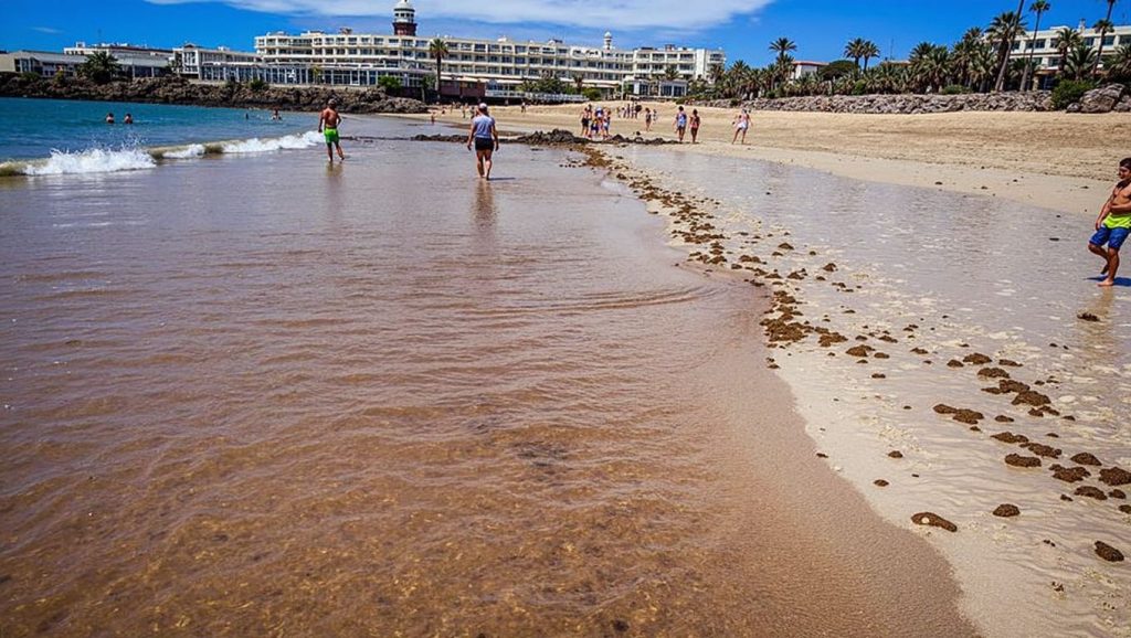 Aguas de Las Cucharas en Arrecife (Lanzarote)