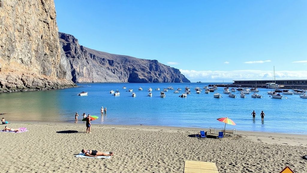 Panorámica de Las Salinas, La Gomera