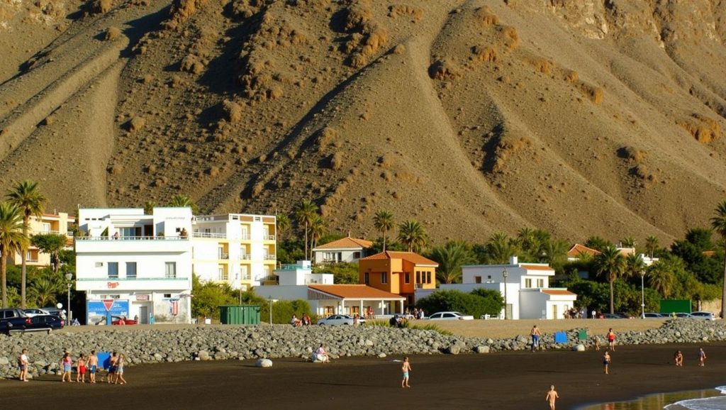 Arena volcánica de Las Salinas, Arrecife (Lanzarote)