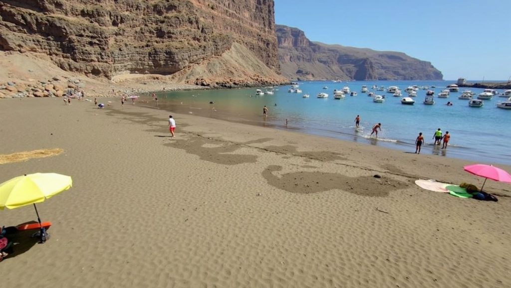 Aguas de Las Salinas en Valle Gran Rey (La Gomera)