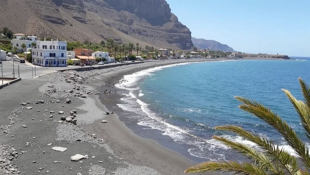 Arena de Las Salinas, Valle Gran Rey (La Gomera)