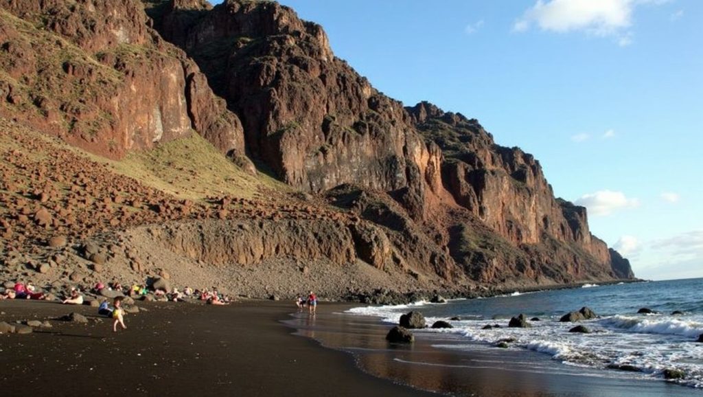 Entorno natural de Las Salinas en Lanzarote