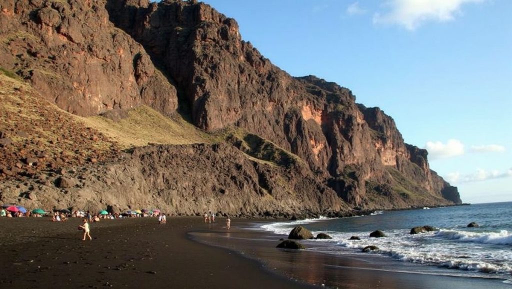 Entorno natural de Las Salinas en La Gomera