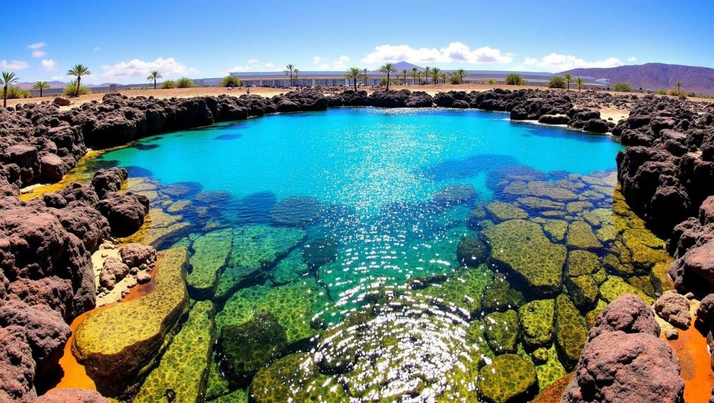 Arena volcánica de Los Charcones, Yaiza (Lanzarote)