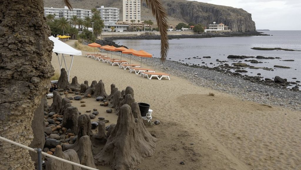 Aguas de Los Tarajales en Arona (Tenerife)