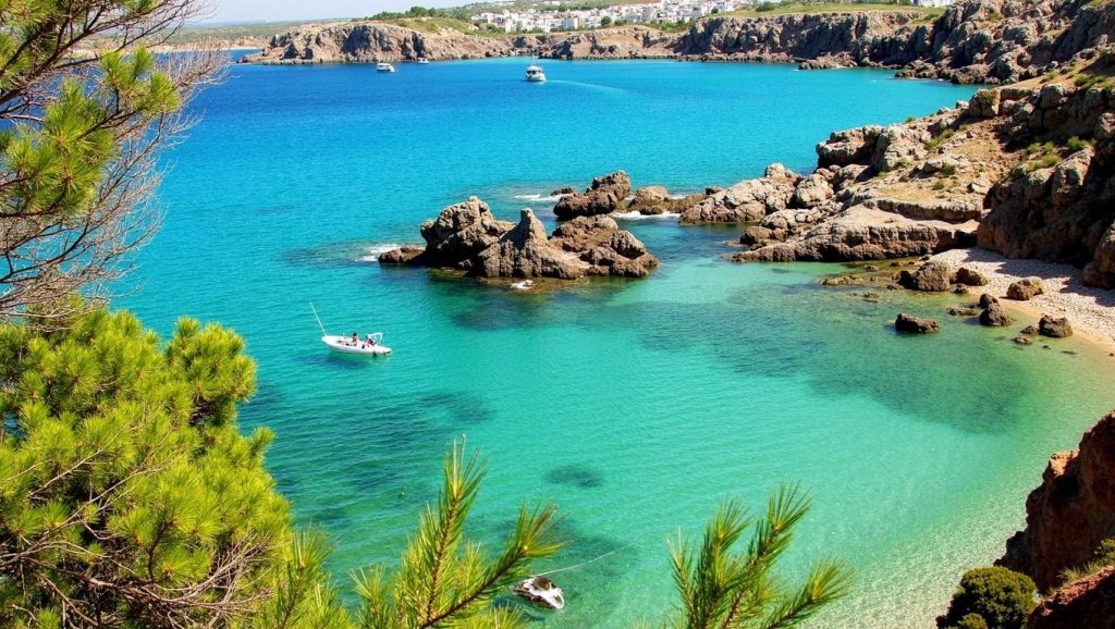 Panorámica de Macar de sa Llosa, Menorca