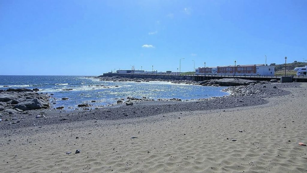 Arena volcánica de Muelle viejo, Ingenio (Gran Canaria)