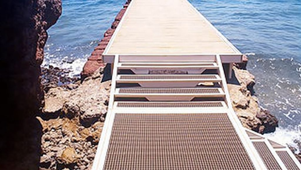 Entorno natural de Muelle viejo en Gran Canaria