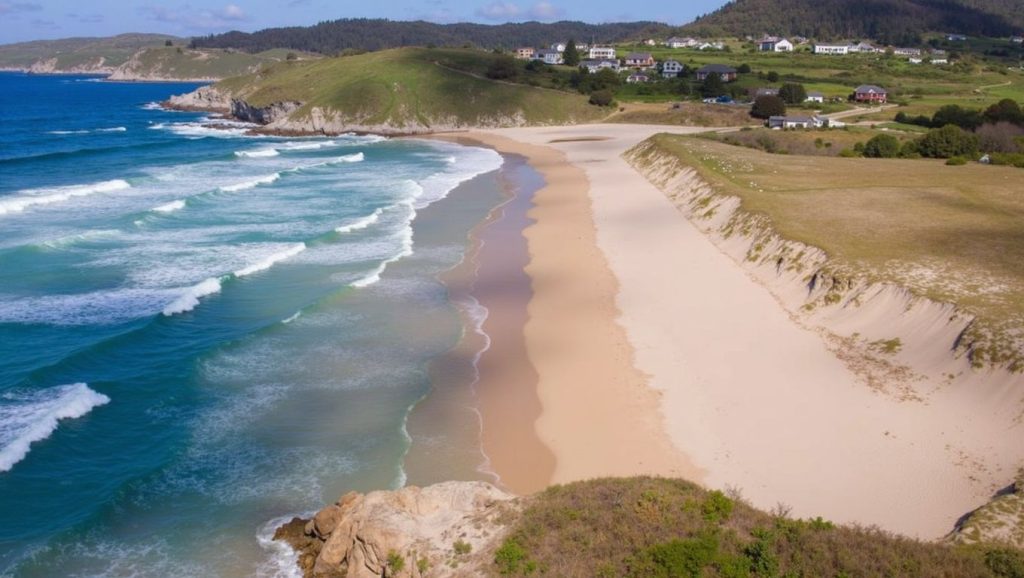 Aguas de O Areo do Esteiro en Vilaboa (Pontevedra)