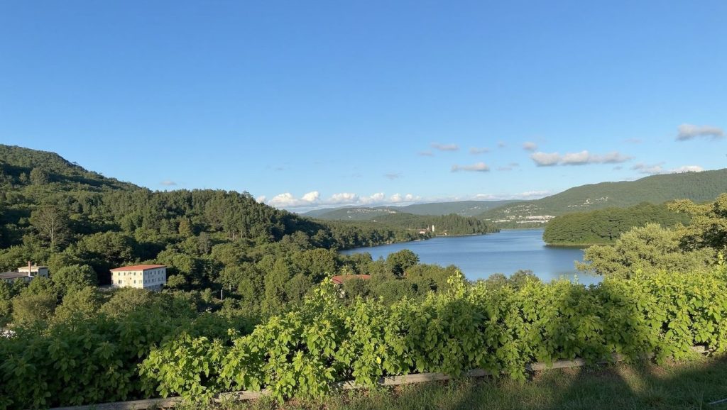 Panorámica de O Inquiau, Ourense