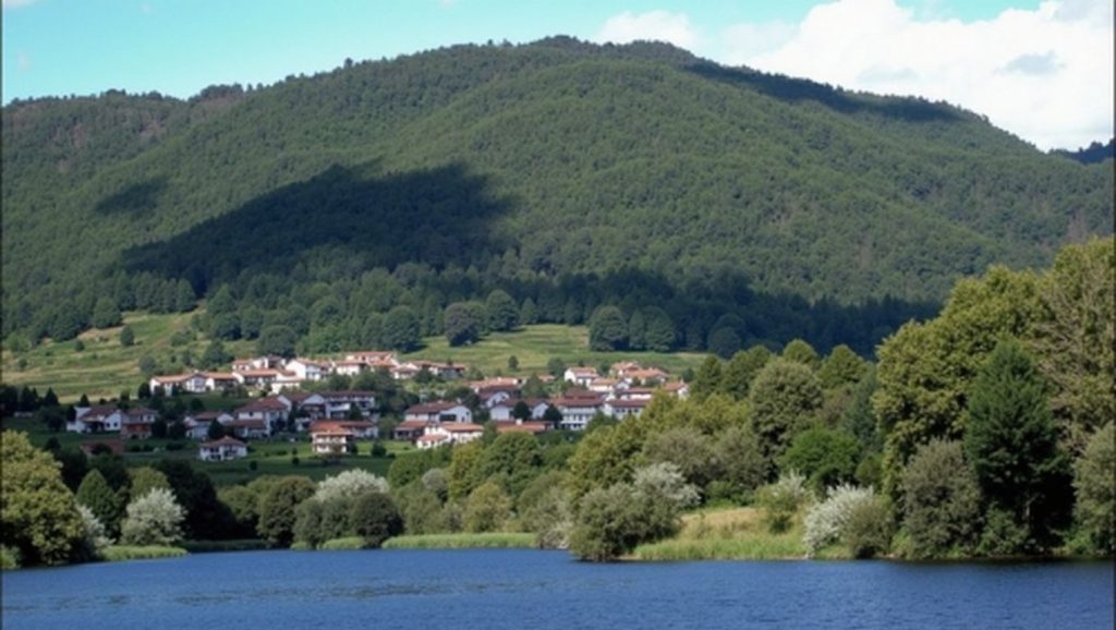 Aguas de O Inquiau en A Arnoia (Ourense)