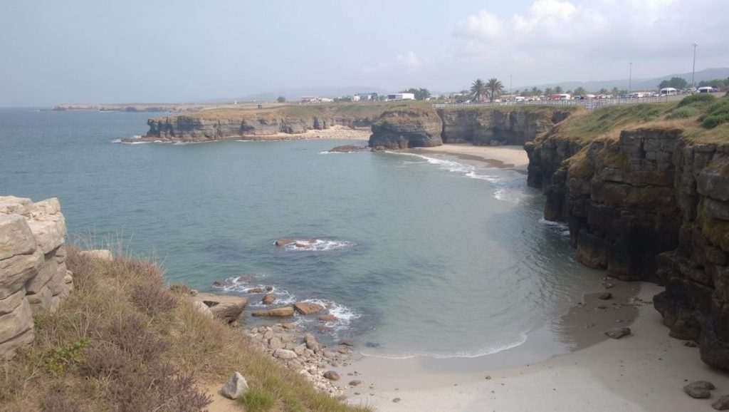 Aguas de O Ollo do Peseto en Ribadeo (Lugo)