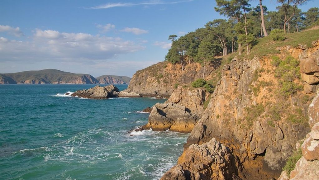 Panorámica de O Peirao de Tarroiba, A Coruña