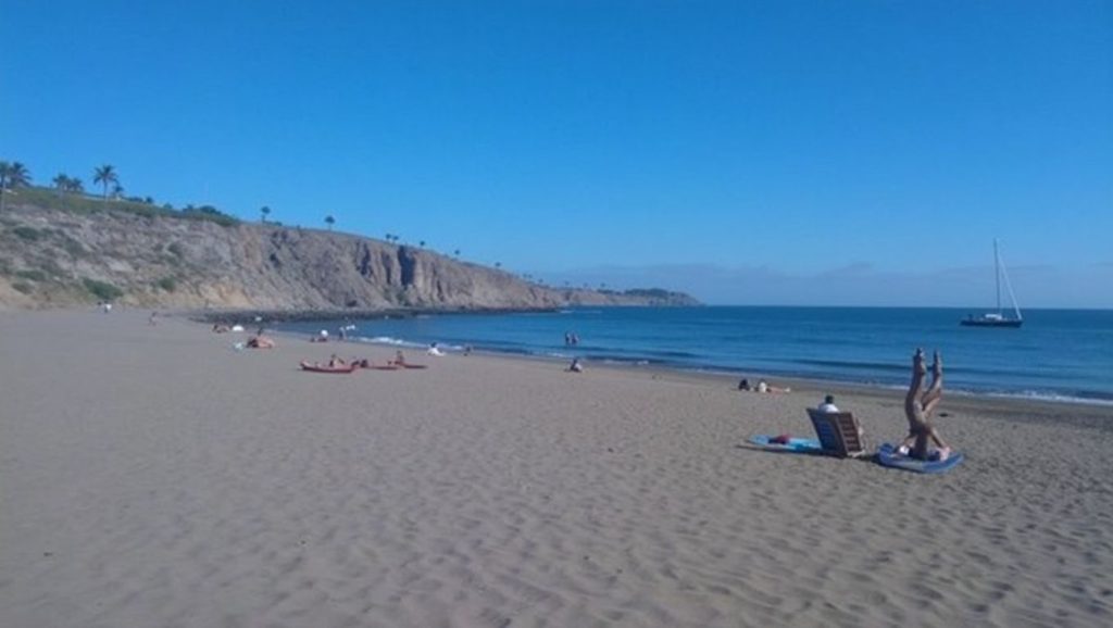 Arena volcánica de Pasito Bea - Playa de las Mujeres, San Bartolomé de Tirajana (Maspalomas) (Gran Canaria)