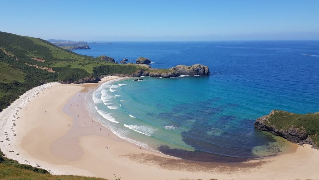 Entorno natural de Paya de la Acacia o Jorconera en Asturias
