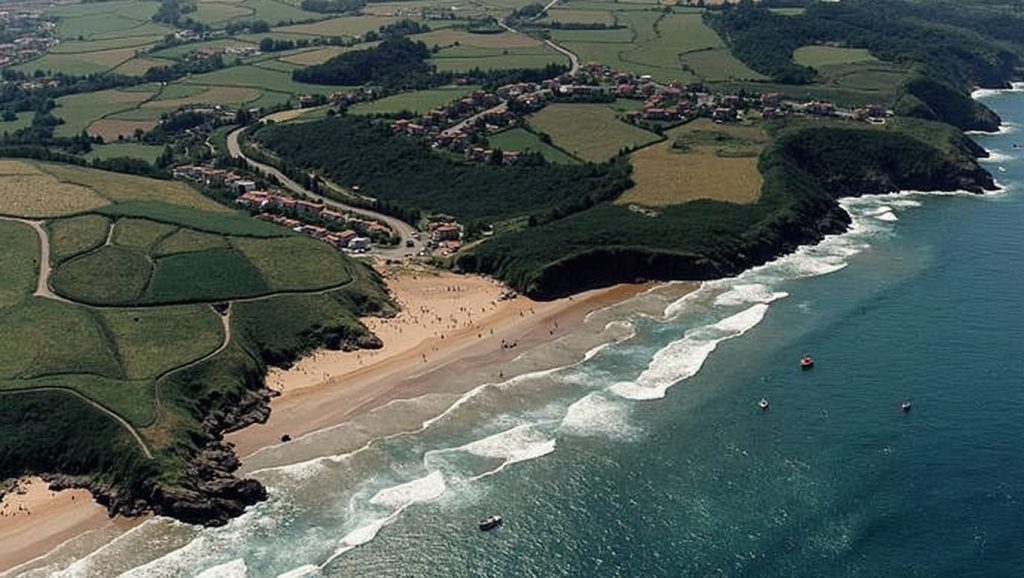 Ría y costa de Peña Maria en Asturias, Asturias