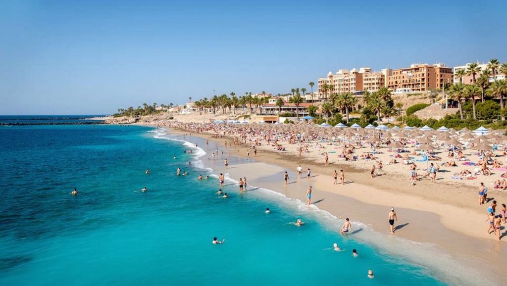 Panorámica de plage, Tenerife