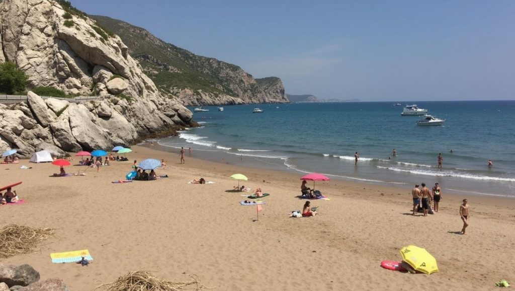 Entorno de Platja d'Aiguadolç, Sitges, Barcelona