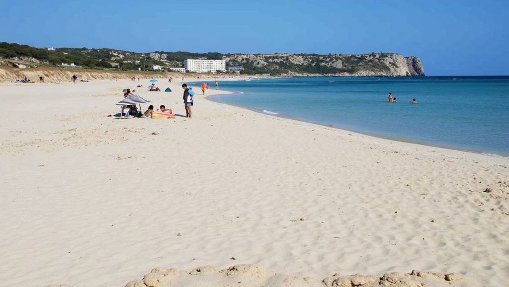Panorámica de Platja d'Atalis, Menorca
