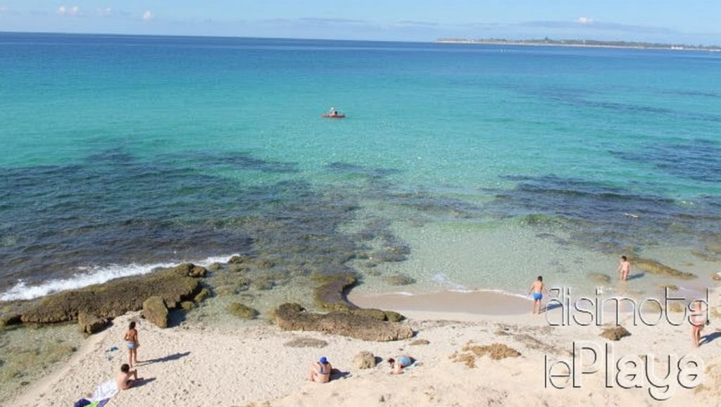 Playa Platja d'Es Copinyar en Formentera, Formentera