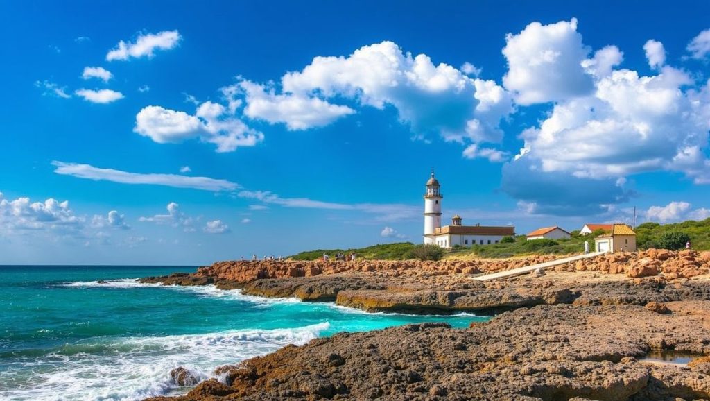 Textura de arena en Platja d'es Coto, Ses Salines, Mallorca