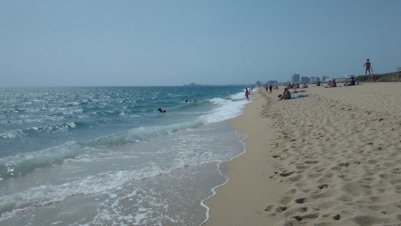 Platja d'Ocata Barcelona