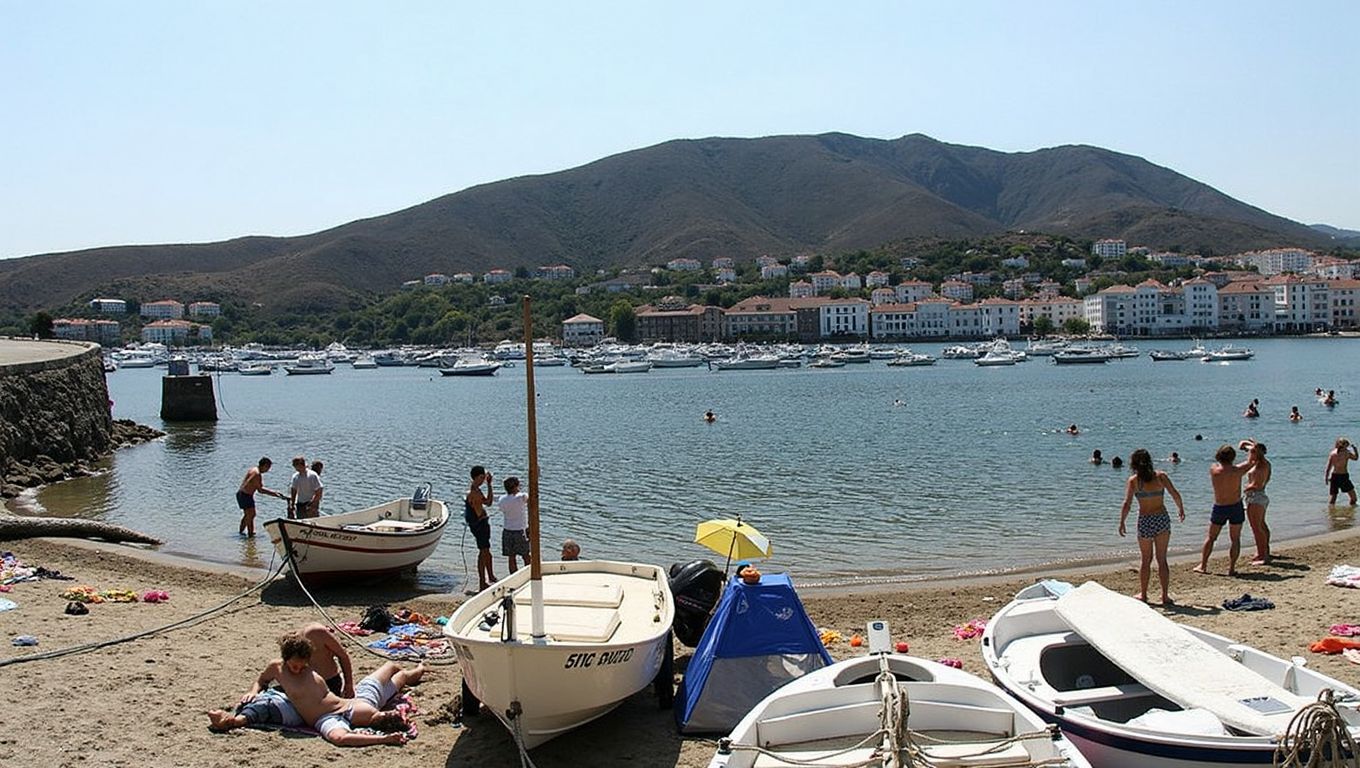 Platja de Cadaqués (Cadaqués, Girona)