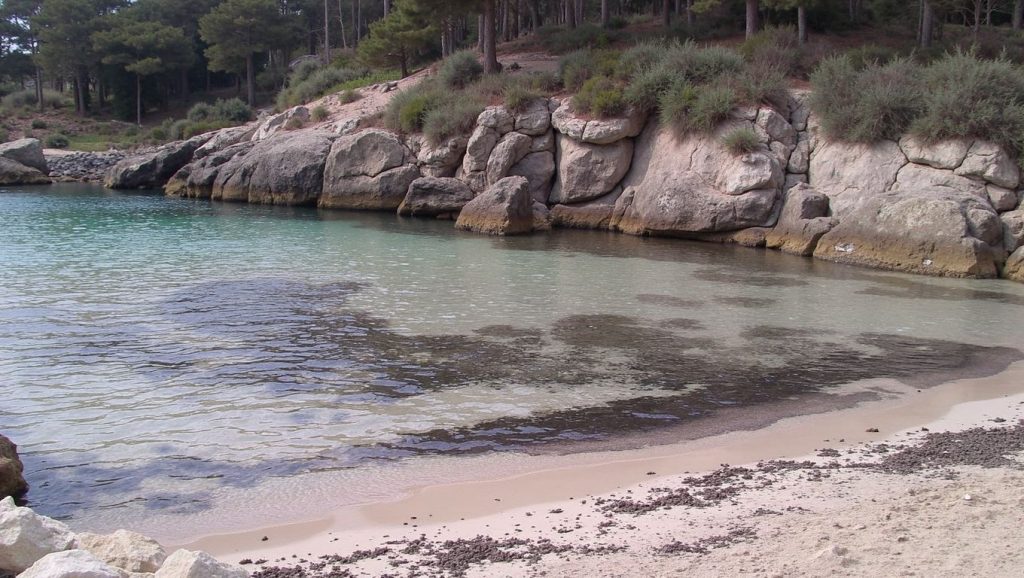Paseo hacia Platja de Cala Bella Dona, Calvià