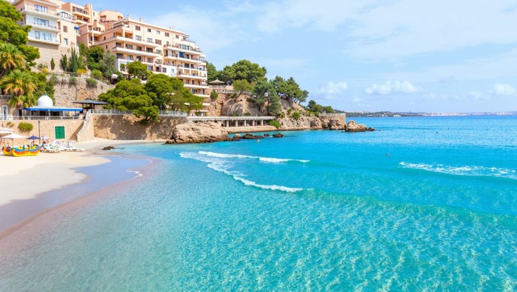 Paseo hacia Platja de Cala Major, Palma