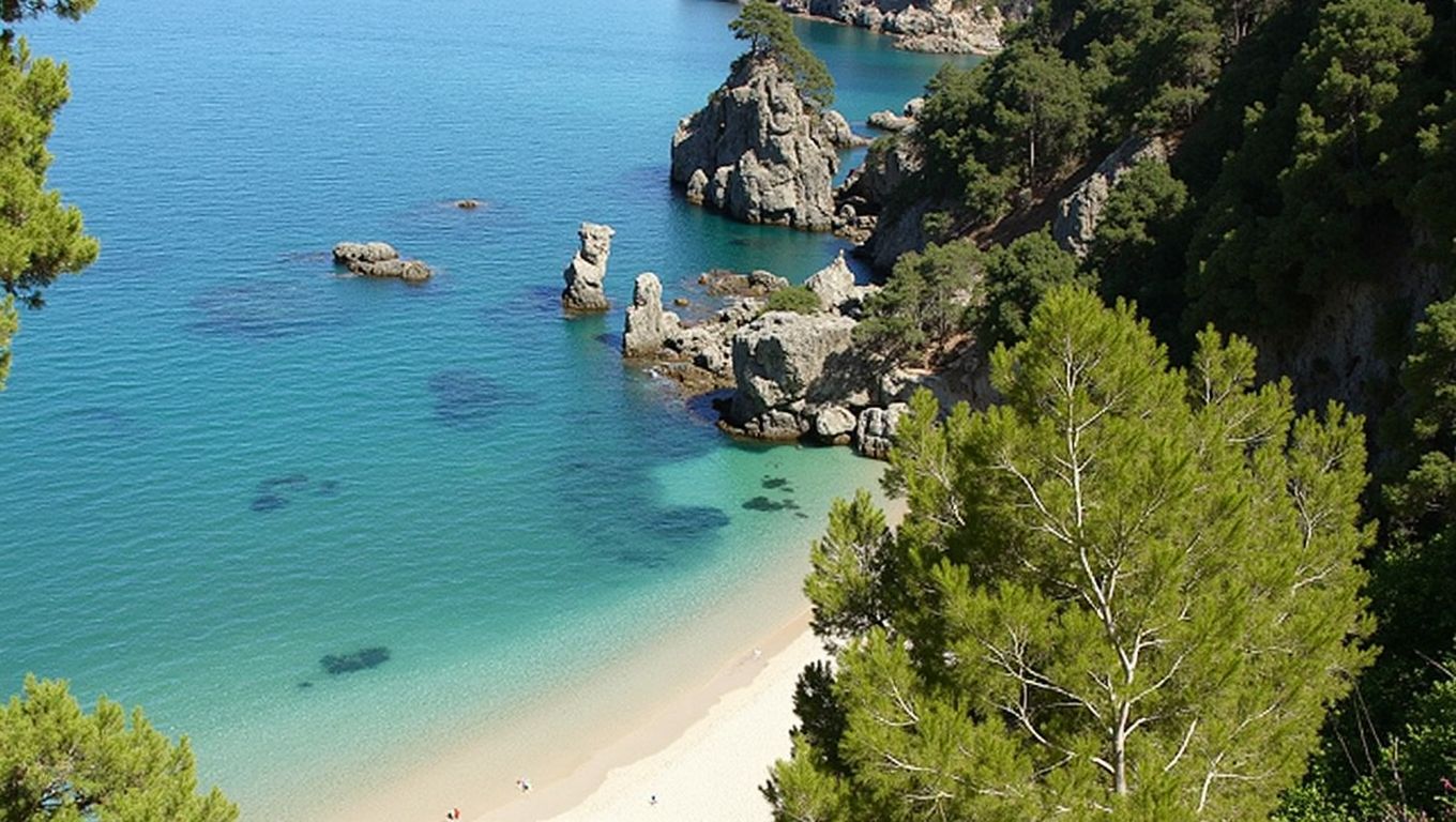 Platja de Calella de Palafrugell (Palafrugell, Girona)