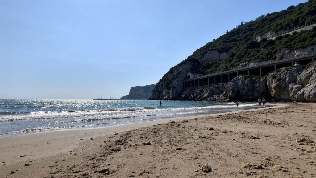 Vista general de Platja de Can Bou, Castelldefels