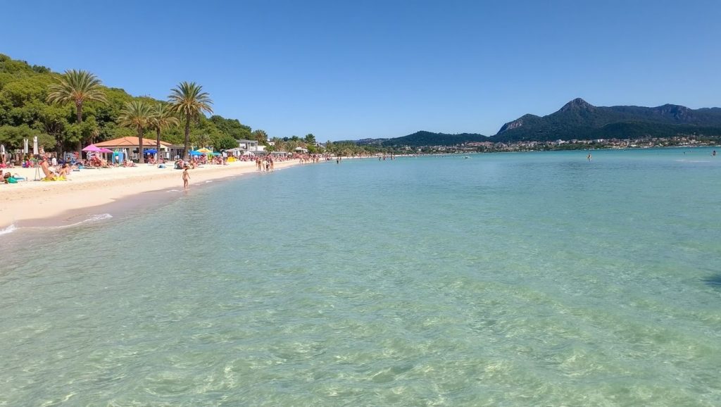 Platja de Can Cullerassa (Alcúdia) — playa en la costa de Mallorca