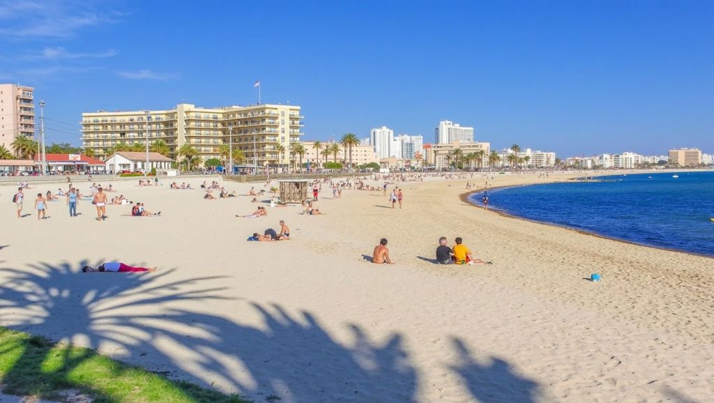Playa Platja de Can Pastilla en Palma, Mallorca