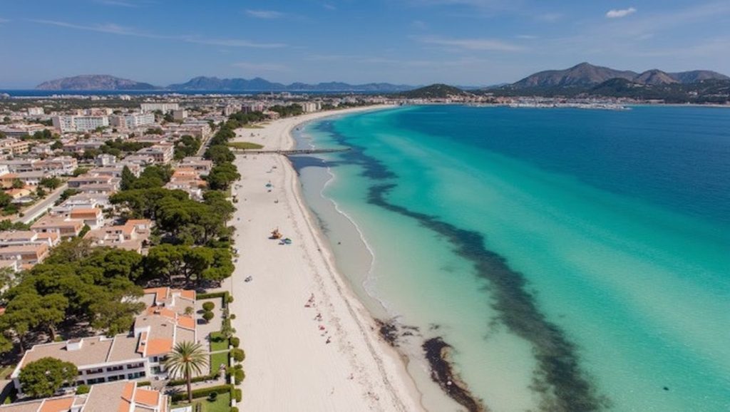 Paseo hacia Platja de Can Sales, Alcúdia