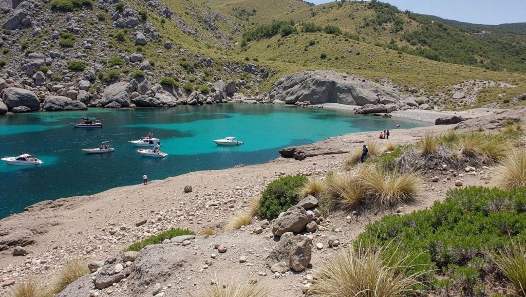 Playa Platja de Formentor en Pollença, Mallorca