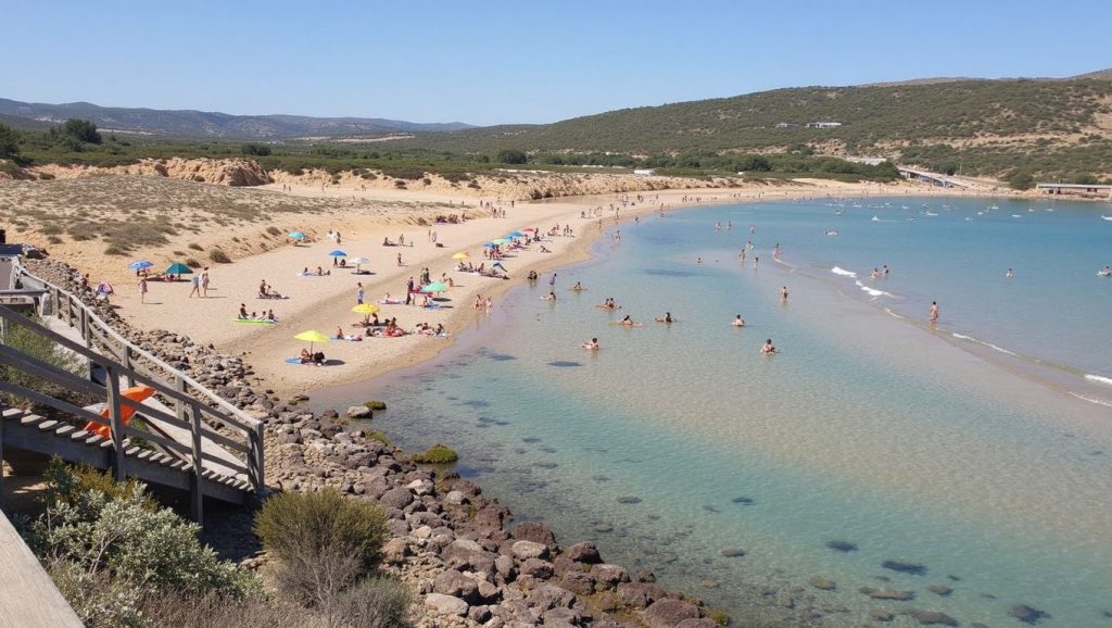 Playa Platja de Formentor desde la arena, Pollença, Mallorca