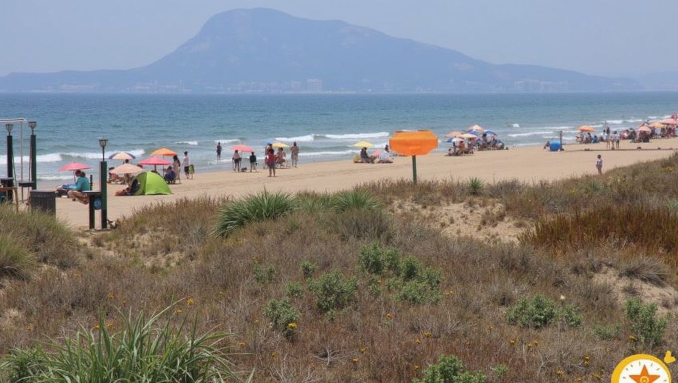 Platja de Guardamar de la Safor (Guardamar de la Safor, Valencia)