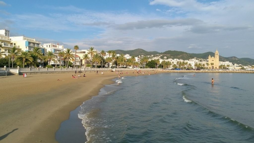 Imagen principal de Platja de la Bassa Rodona, Sitges
