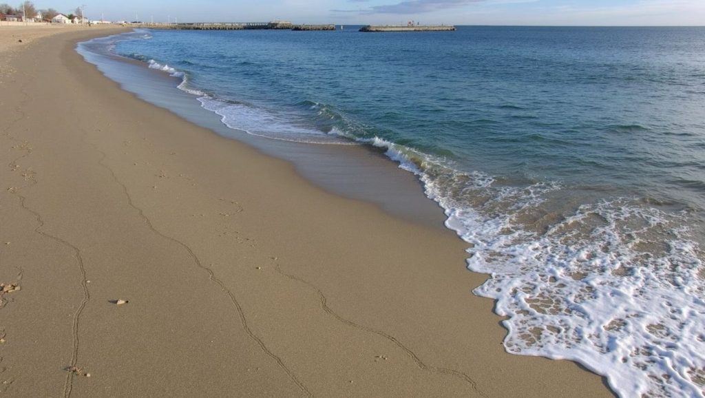 Vista general de Platja de la Nova Icària, Barcelona