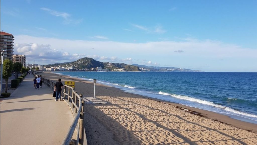 Vista general de Platja de la Tordera, Malgrat de Mar